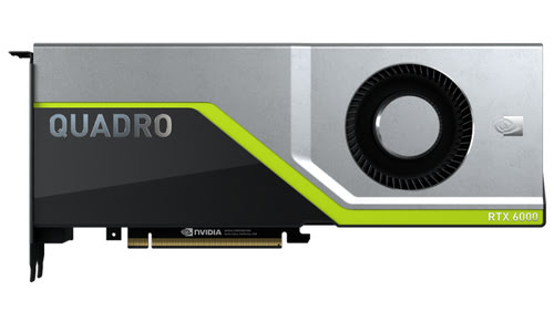 [00600982] Quadro RTX 6000 - RTX6000/24Go/DP/USB-C