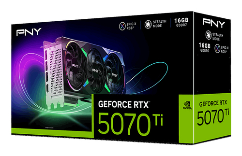 [00602273] RTX 5070Ti 16GB ARGB Overclocked Triple Fan