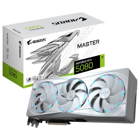 [00602308] AORUS GeForce RTX 5080 MASTER ICE 16G