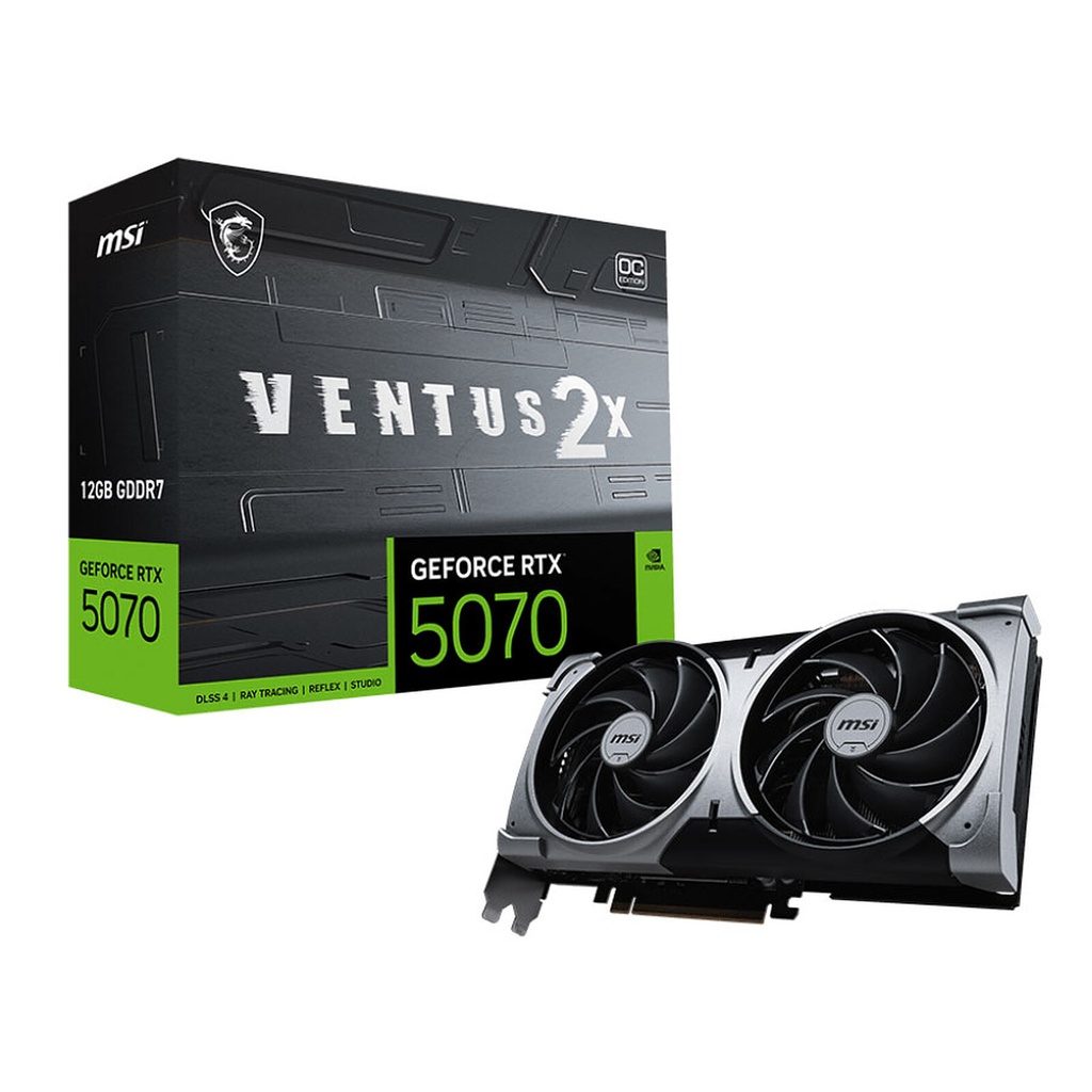 [00602426] GeForce RTX 5070 12G VENTUS 2X OC V1