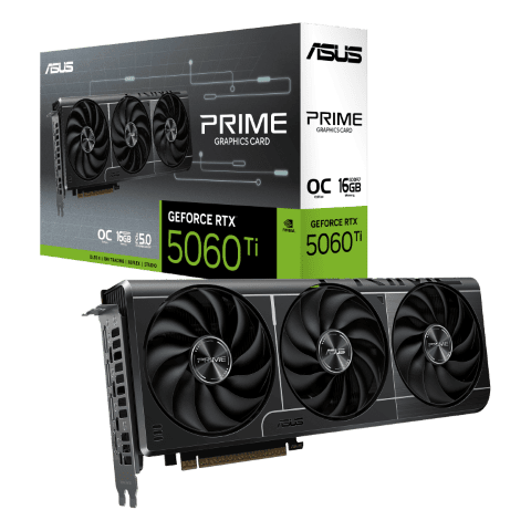 [00602446] PRIME GeForce RTX 5060 Ti 16GB GDDR7 OC Edition