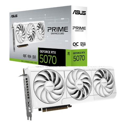 [00602783] PRIME GeForce RTX 5070 White OC Edition 12GB GDDR7