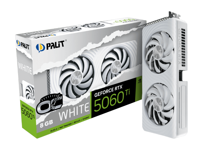 [00602856] GeForce RTX 5060Ti 8Go White OC
