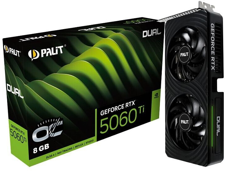 [00602862] RTX 5060 Ti Dual OC 8GB GDDR7