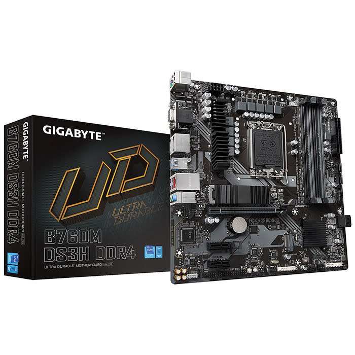 [00401252] B760M DS3H DDR4 - B760/LGA1700/DDR4/mATX