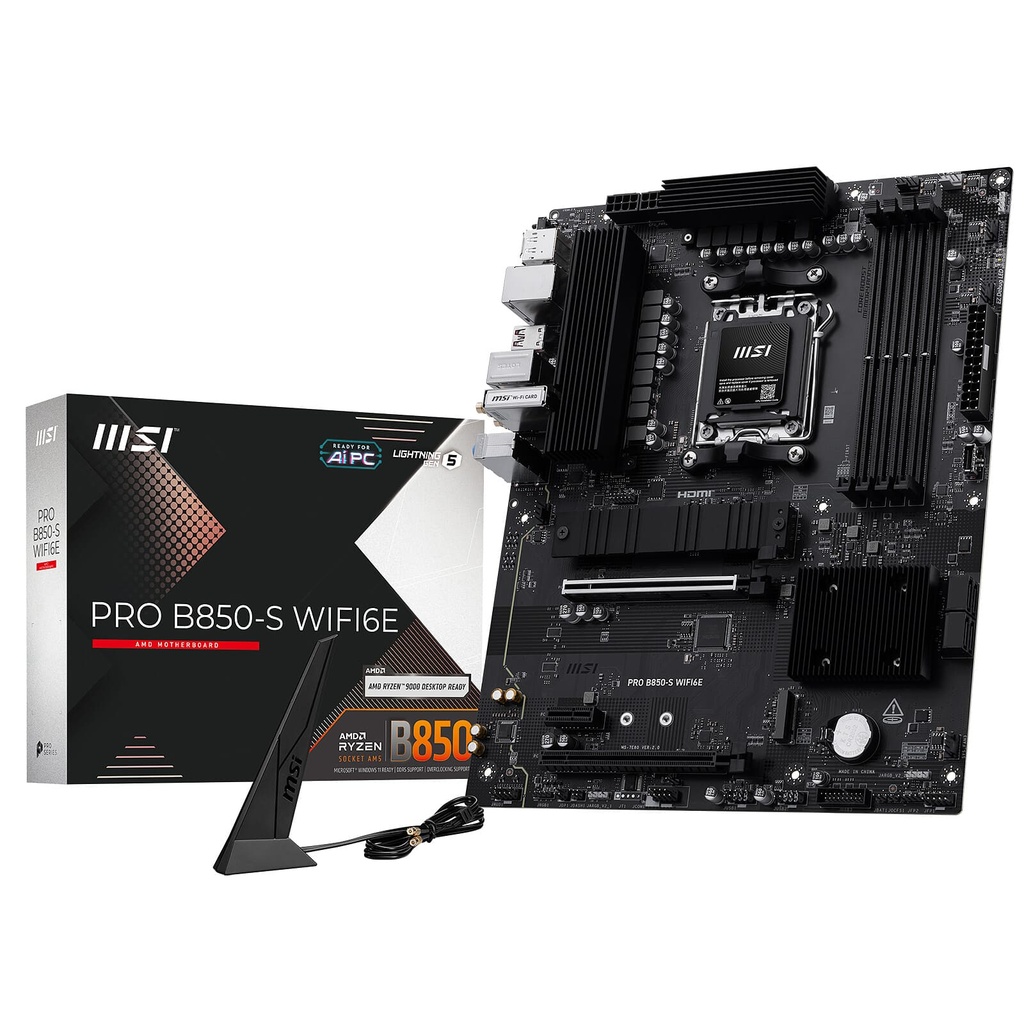 [00402101] PRO B850-S WIFI6E - B850/AM5/ATX