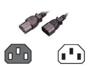 [03000703] Câble alimentation CEE 7/7 - 2m - Noir#