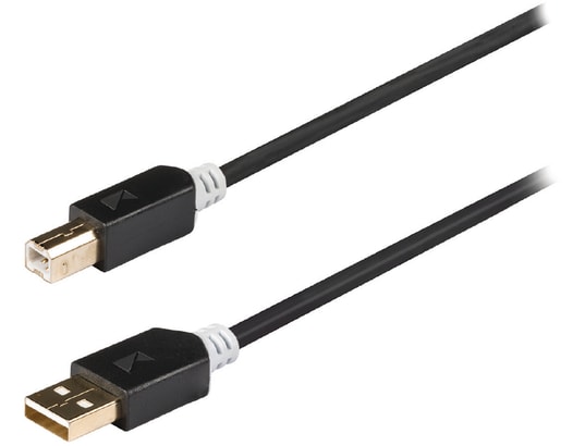 [03001514] Câble USB-A/USB-B mâle/mâle - 2m - Anthracite#