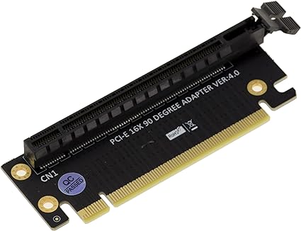[03003355] Adaptateur Riser équerre à 90° - Pcie 4.0#