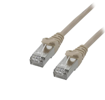 [02600085] Câble RJ45 Cat.6 F/UTP (FTP) - 1m - Bleu