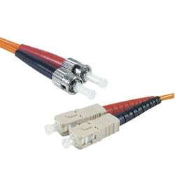 [52066] fibre Optique multimode OM1 ST/SC  62,5/125 - 1m#