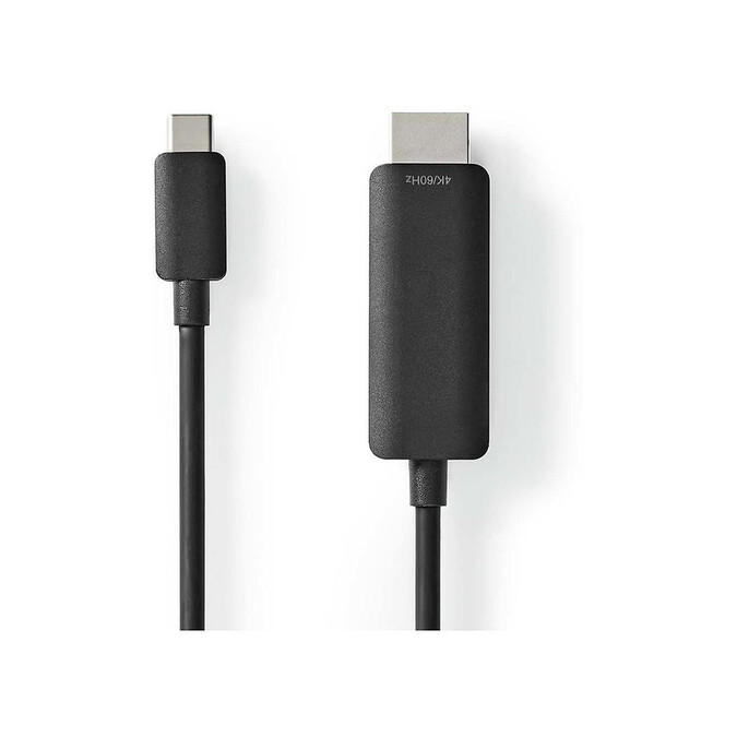 [02604058] Câble USB-C 3.2 vers HDMI 2.0 mâle/mâle - 2m