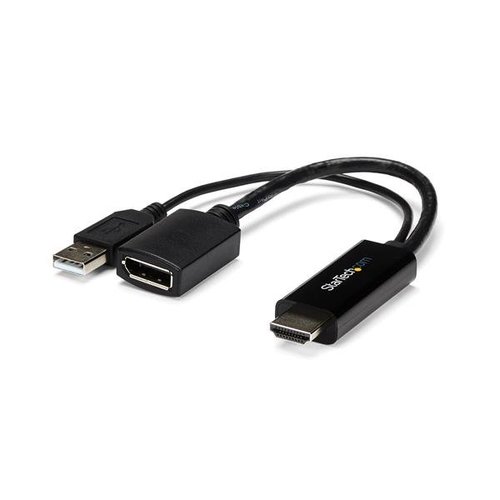 Adaptateur HDMI vers DP mâle/femelle - 15,2cm
