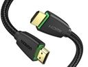 Câble HDMI 2.0 Highspeed + Ethernet mâle/mâle - 2m