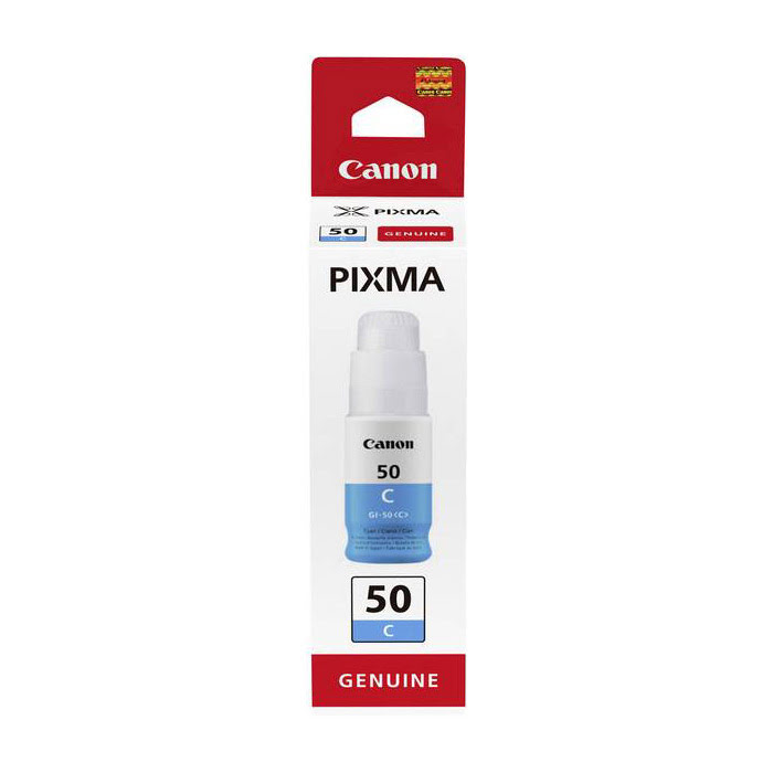 [02100064] Bouteille d'encre Cyan GI-50 C - 3403C001