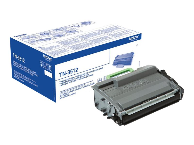 Toner Noir très haut rendement 12K pages - TN3512