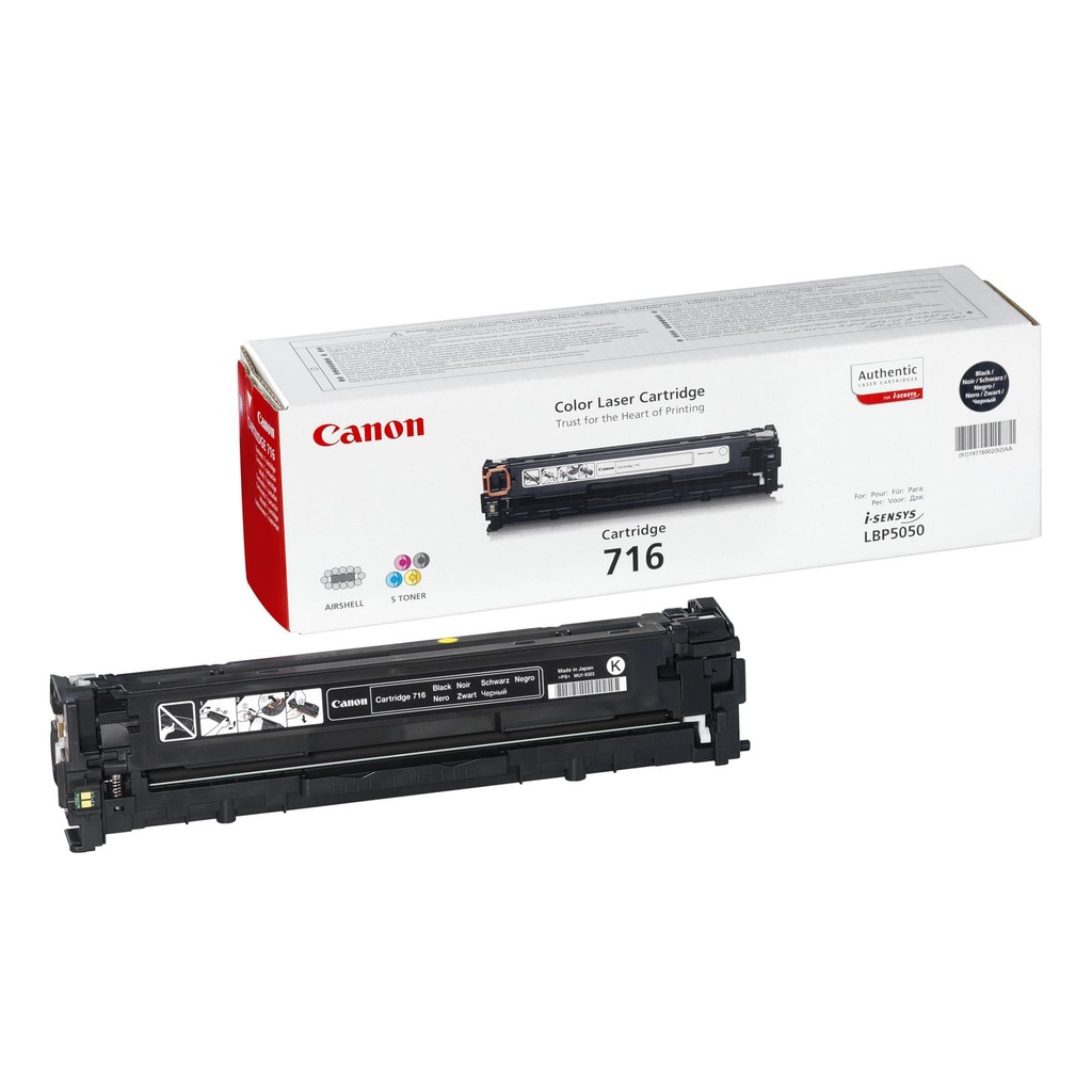 Toner CRG 716 Noir - 1980B002