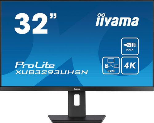 [06203049] XUB3293UHSN-B5 31.5" 4K/60Hz/Dock USB-C/KVM/RJ45