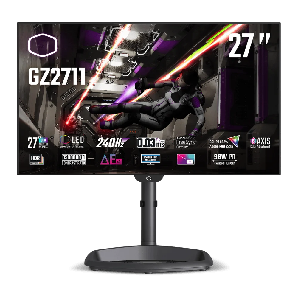 [06203618] GZ2711 27"QHD OLED 240Hz/0.03ms/HDR/USB-C/FS-Prem