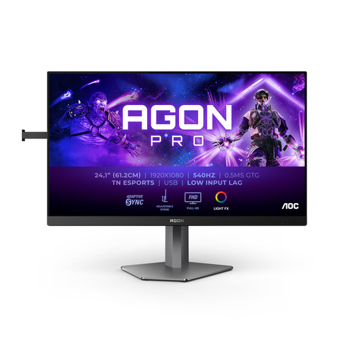 [06204220] AG246FK 24.5" FHD/540Hz/F-TN/0.3ms/Pivot/AdapSync