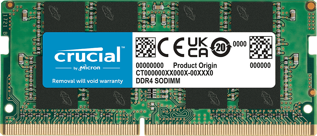 [06100115] CT16G4SFRA32AT (1x16GB DDR4-3200 SODIMM) OEM
