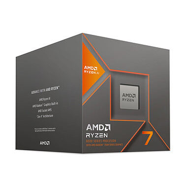 [00501296] Ryzen 7 8700F - 5GHz/24Mo/AM5/Box