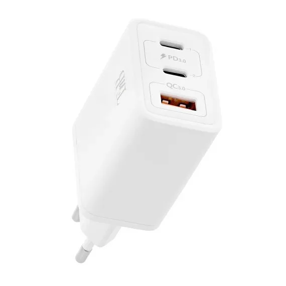 [02502578] Chargeur secteur 2xUSB-C PD + 1xQC USB-A 65W