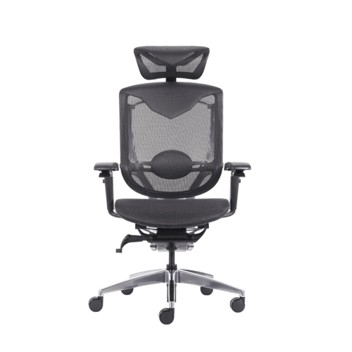 [07500353] RGo Max Business - Noir/Mesh/Cuir Végétal/4D#