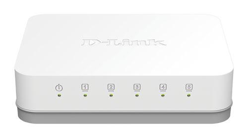 [17169] 5 Ports 10/100/1000Mbps Dlinkgo GO-SW-5G/E