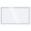 Panneau en verre trempé A3-mATX / Gauche - Blanc