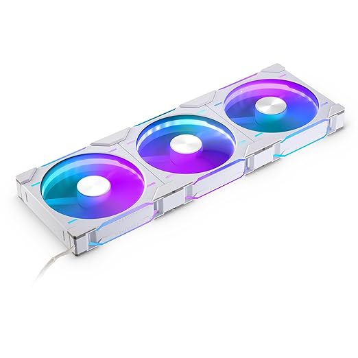 [05800851] D30 Reverse White (Pack de 3x140 mm) D-RGB