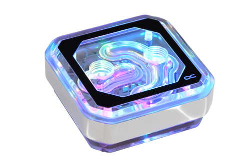 [02200218] Eisblock XPX Aurora CPU - Acryl Chrome/Blanc RGB