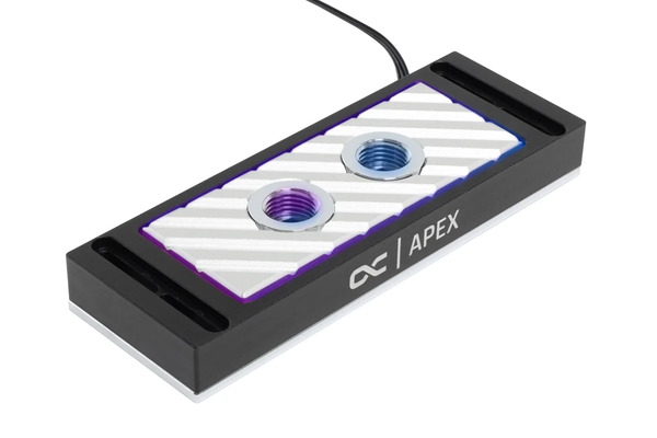 Apex D-RAM Water cooler ARGB - 4 Slots Argent