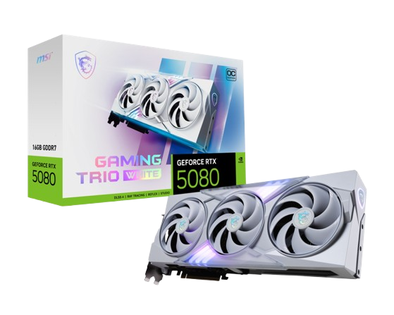 [00602265] GeForce RTX 5080 16G GAMING TRIO OC WHITE