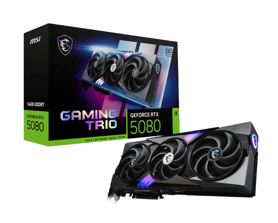 [00602266] GeForce RTX 5080 16G GAMING TRIO OC