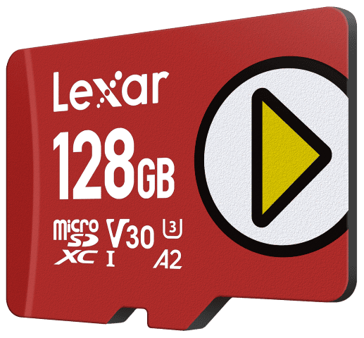 [03400800] MicroSDXC 128G Class10 U3 V30 A2 LMSPLAY128G-BNSNG