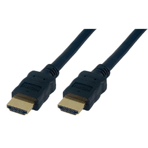 [06800005] Câble HDMI 2.0 Highspeed + Ethernet mâle/mâle - 1m