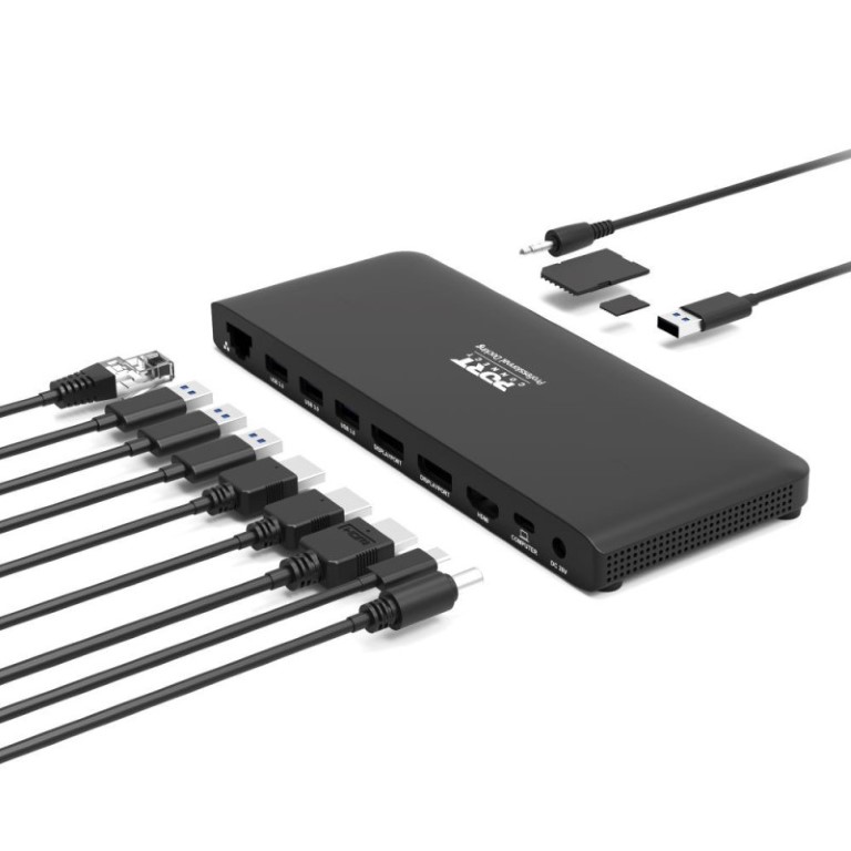 [06501511] Station d'accueil USB-C/11 ports/100W/Noir