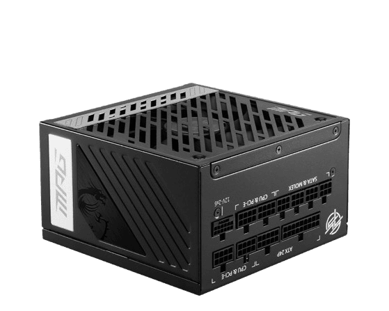 [01201232] ATX 1000W - 80+ Gold - MPG A1000GS PCIE5 Noir#