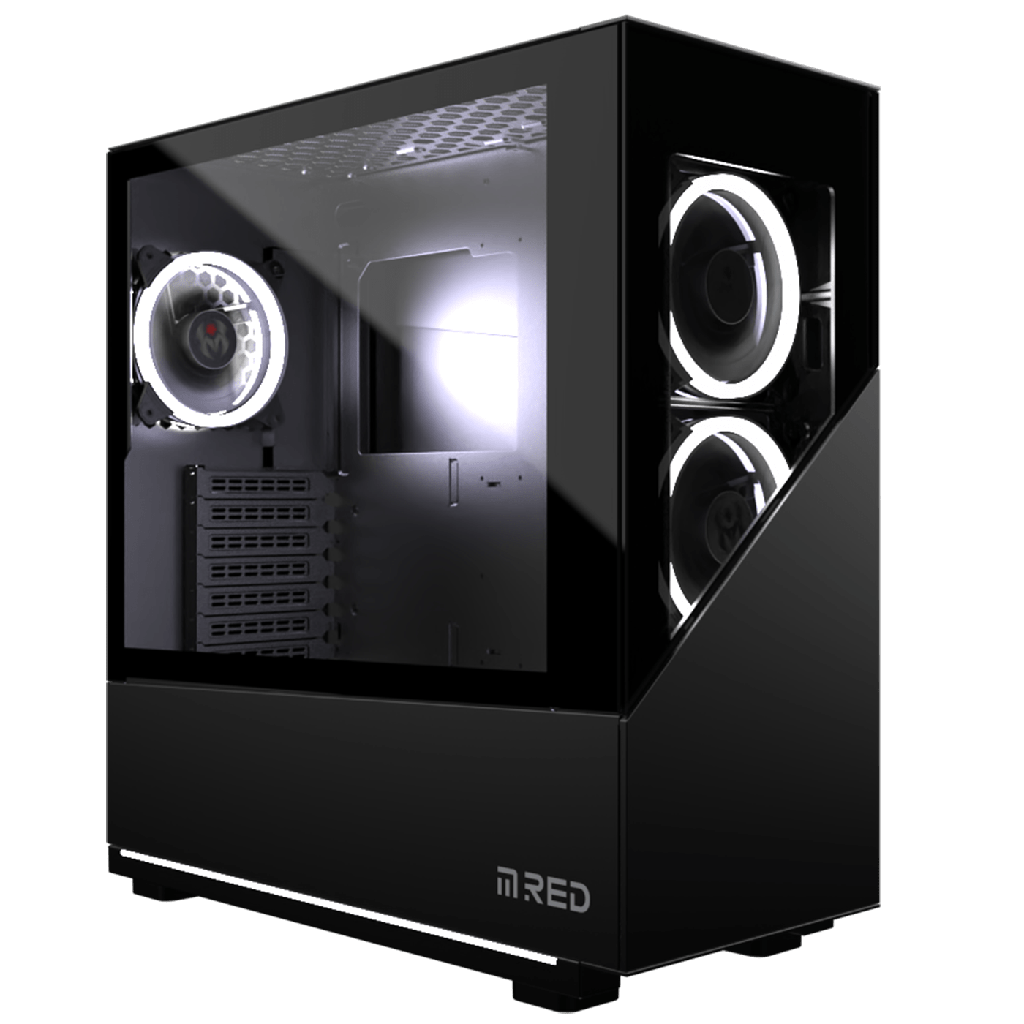 [01500371] ELITE BLACK Rainbow ARGB MR-006 - MT/Sans Alim/ATX