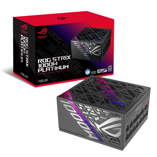[01201276] ATX1000W-80+ Platinum-ROG STRIX 1000P Gaming Noir