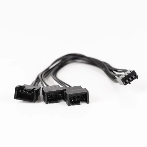 [05701487] pack de 4 Câbles - 1 vers 3 4Pin Ventilateur CM#