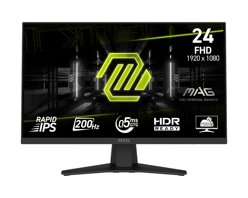 MAG 23.8" FHD/200Hz/Fast IPS/0.5ms/FreeSyncPremium
