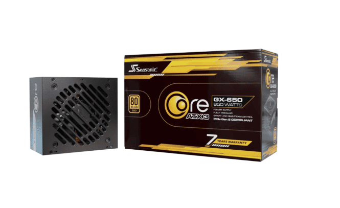 [01201303] ATX 650W - 80+ Gold - Core GX-650V2 Blanc