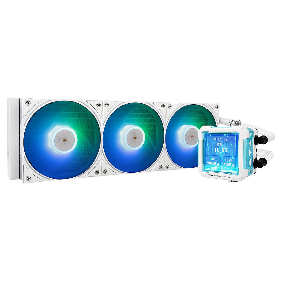 [09602868] Frozen Warframe Pro 360 ARGB/360mm/Blanc