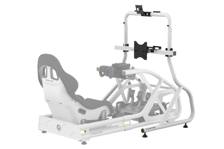 [16400015] GT Cockpit Monitor Stand - Blanc