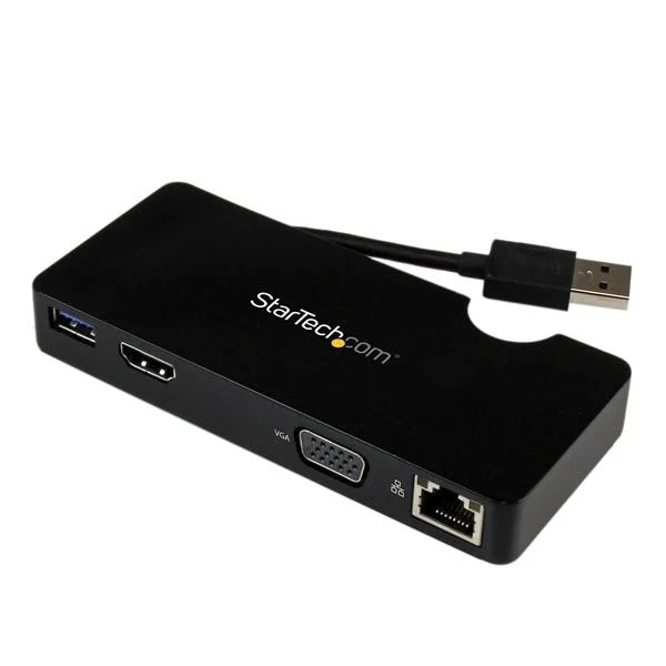Dock USB3.0/1xHDMI ou VGA/RJ45 - USB3SMDOCKHV