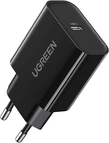 [02503122] Chargeur rapide USB-C - 20W - Noir
