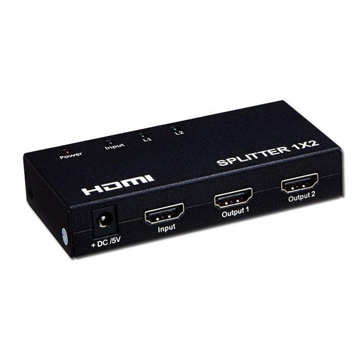[23682] Splitter Métal HDMI 2.0 - 1 entrée / 2 sorties