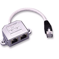[26421] Doubleur RJ45 Blindé